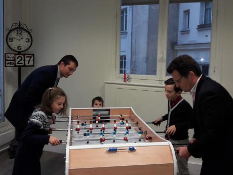 Baby au travail de Papa