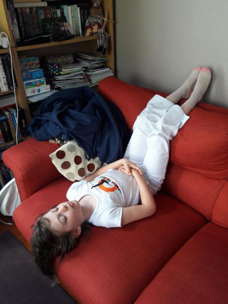 Concentration avant la Capoeira