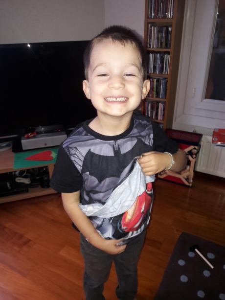 J'ai mis un tshirt en dessous