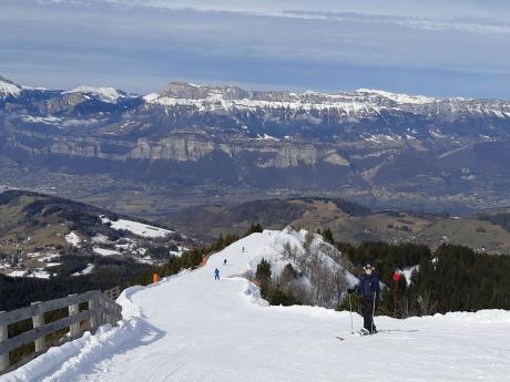 En haut de la Clapière