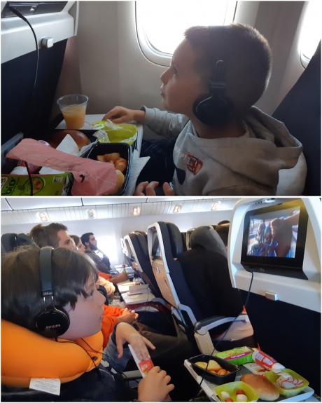 Première fois dans l'avion
