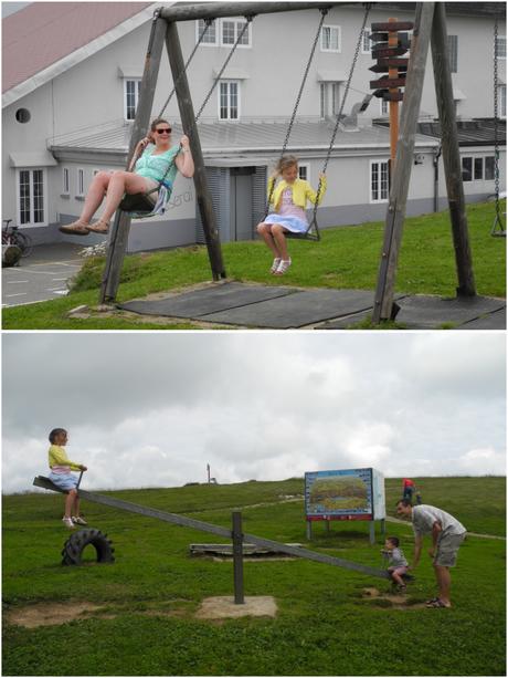 Balançoire en haut de Chasseral