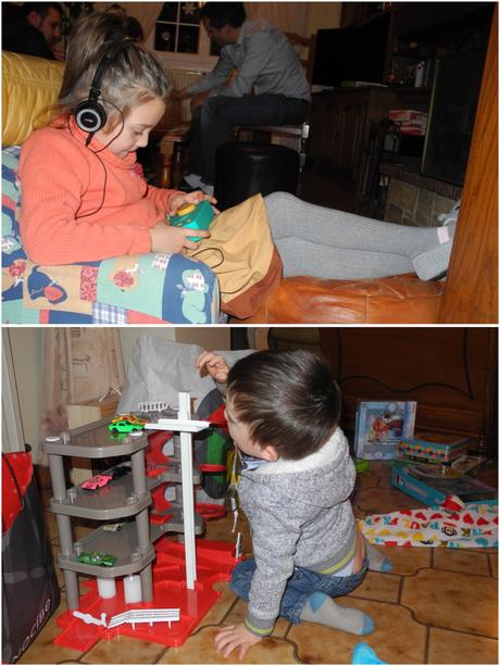 Cadeaux de Noël chez Papi et Mami