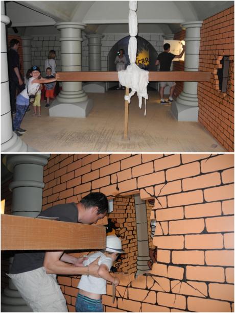 Eléa a cassé le mur