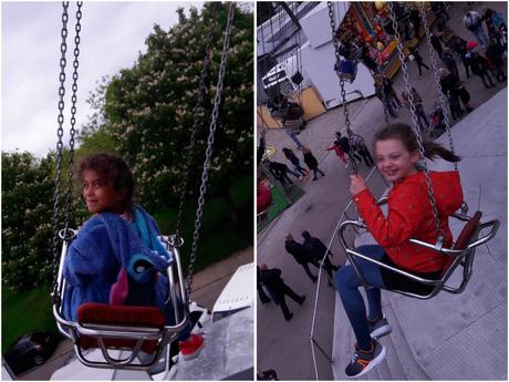 Chaises volantes à la Foire du Trône