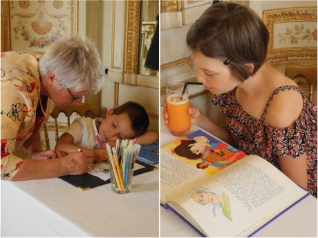 Dessiner au château, la classe !