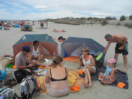 Pique-nique à la plage