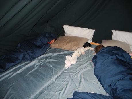 Dormir dans une tente Dormir dans une tente