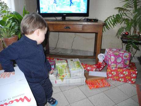 Cadeaux chez Papi et Pépé