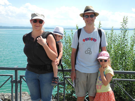 Photo de famille en Suisse