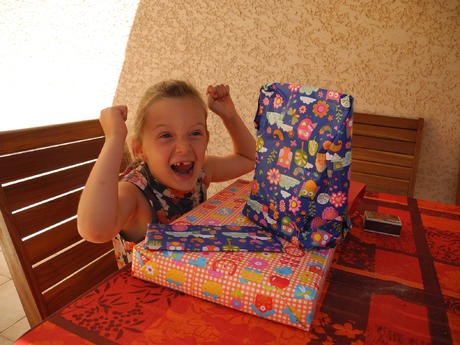 Youpi ! Des cadeaux !