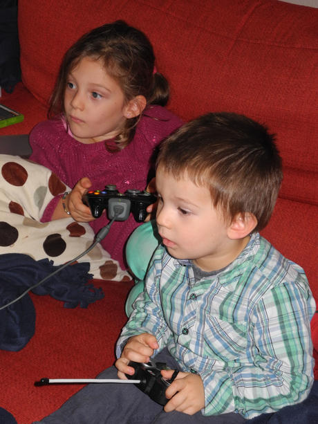 Concentré sur le jeu