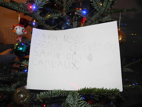 Message au Papa Noël