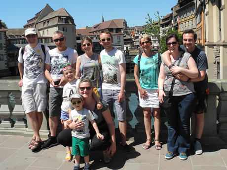 Photo de famille en Alsace
