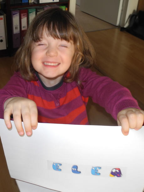 Je sais écrire mon prénom