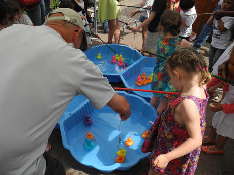 Pêche avec grand-papi