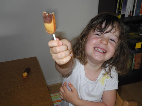 Sucette à la madeleine