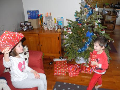 Cadeaux à la maison