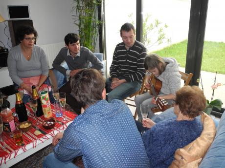 Démonstration de guitare