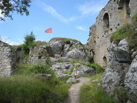 Les ruines du château de Roquefixade