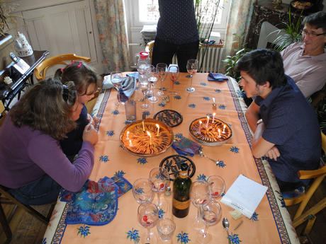 L'anniversaire de Maman et tonton Bastien