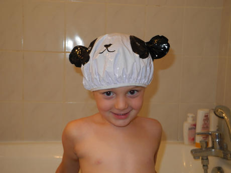Mon bonnet de bain