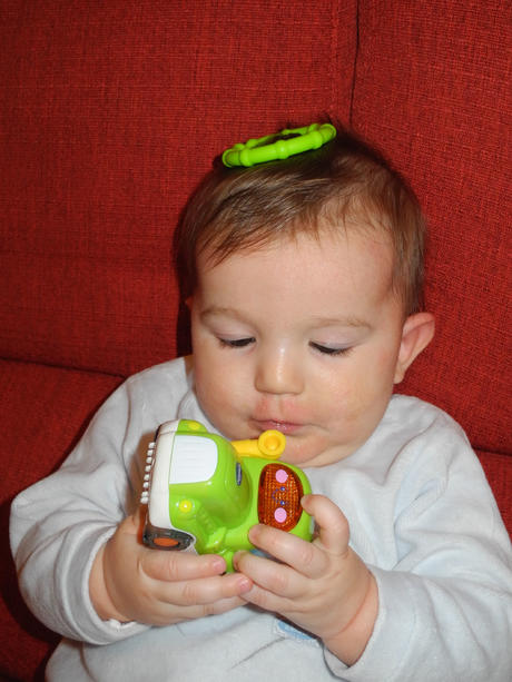 Les bêtises de papa : truc sur la tête