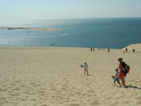 Descente de la Dune du Pilat