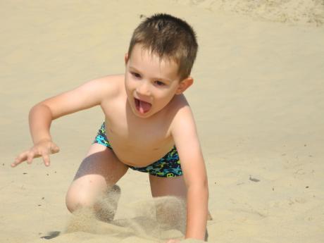 Le sable, ça me plaît !