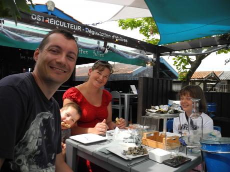 Dégustation d'Huîtres