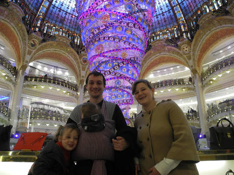 Sapin de Noël à l'envers