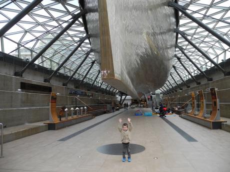 Sous le Cutty Sark