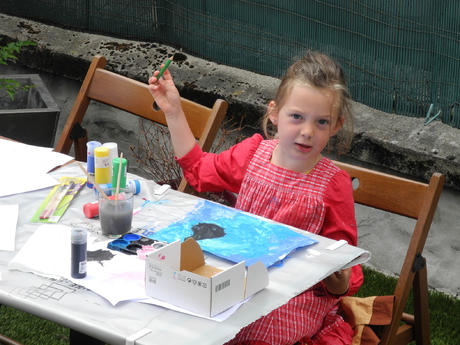 Peinture en extérieur