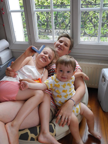 Gros câlins à Maman