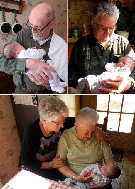 Les grand-papis et grand-mamies