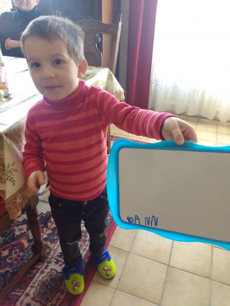 J'écris mon prénom