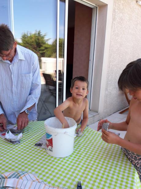 Création de nids d'hirondelles