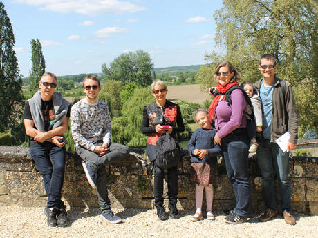 Photo de famille en Touraine