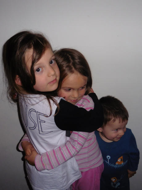 Gros câlin à Clarissa